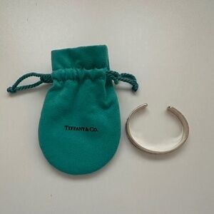 Tiffany & Co. Atlas Roman Numeral Cuff Bracelet in Sterling Silver